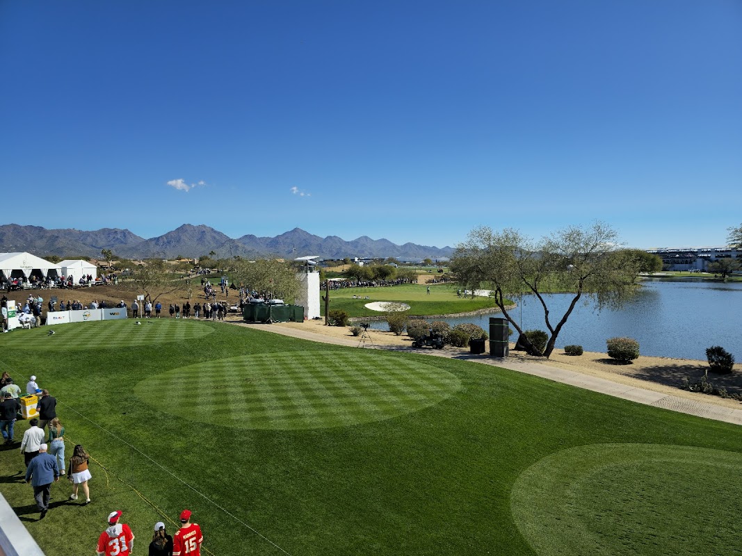 Étiquette de sac TPC Scottsdale métal Scottsdale, Arizona Stadium